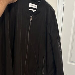 Calvin Klein Dark Bomber Jacket - available with original tags. Never worn.